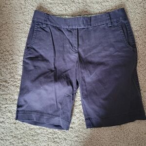 J Crew Navy Blue Women Shorts Size 2